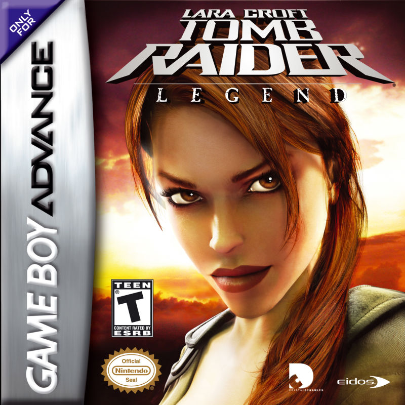 Tomb Raider: Legend box art for GameBoy Advance